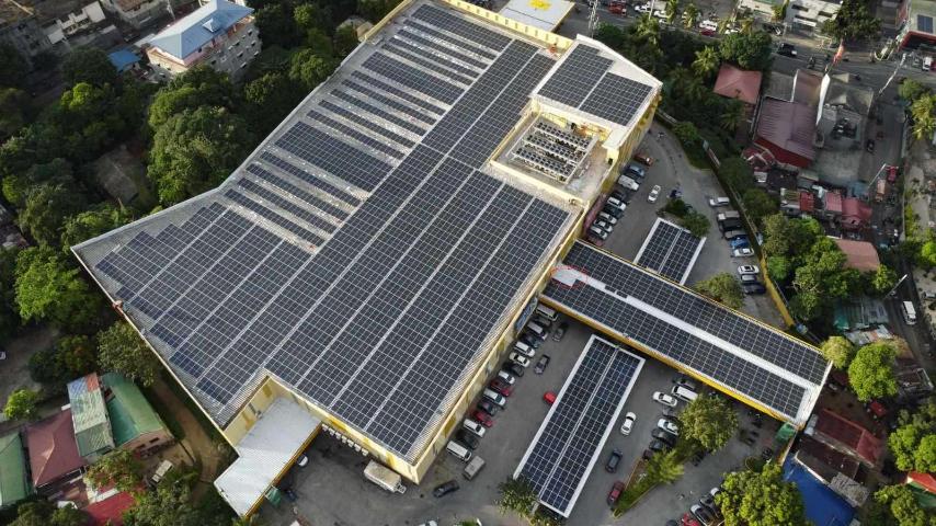 WALTERMART ANTIPOLO commercial solar installation